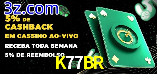 Promoções do cassino ao Vivo K77BR